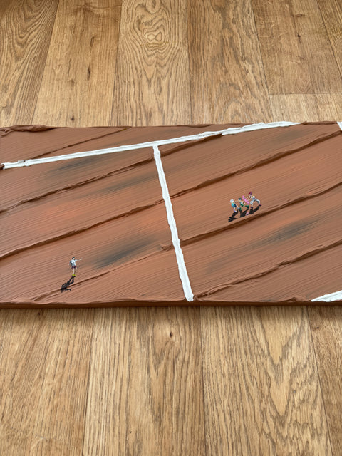 FIRST THE ROCK | ORIGINAL PAINTING