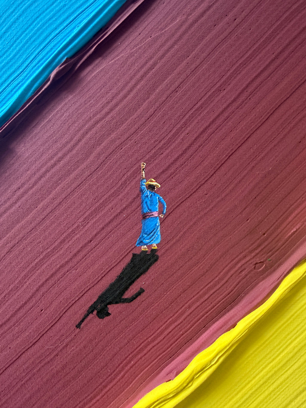 RAINBOW ROAD PRE | ORIGINAL PAINTING