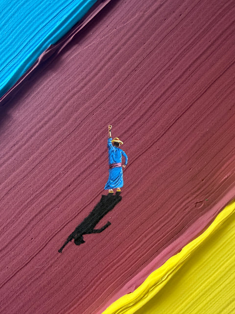 RAINBOW ROAD PRE | ORIGINAL PAINTING
