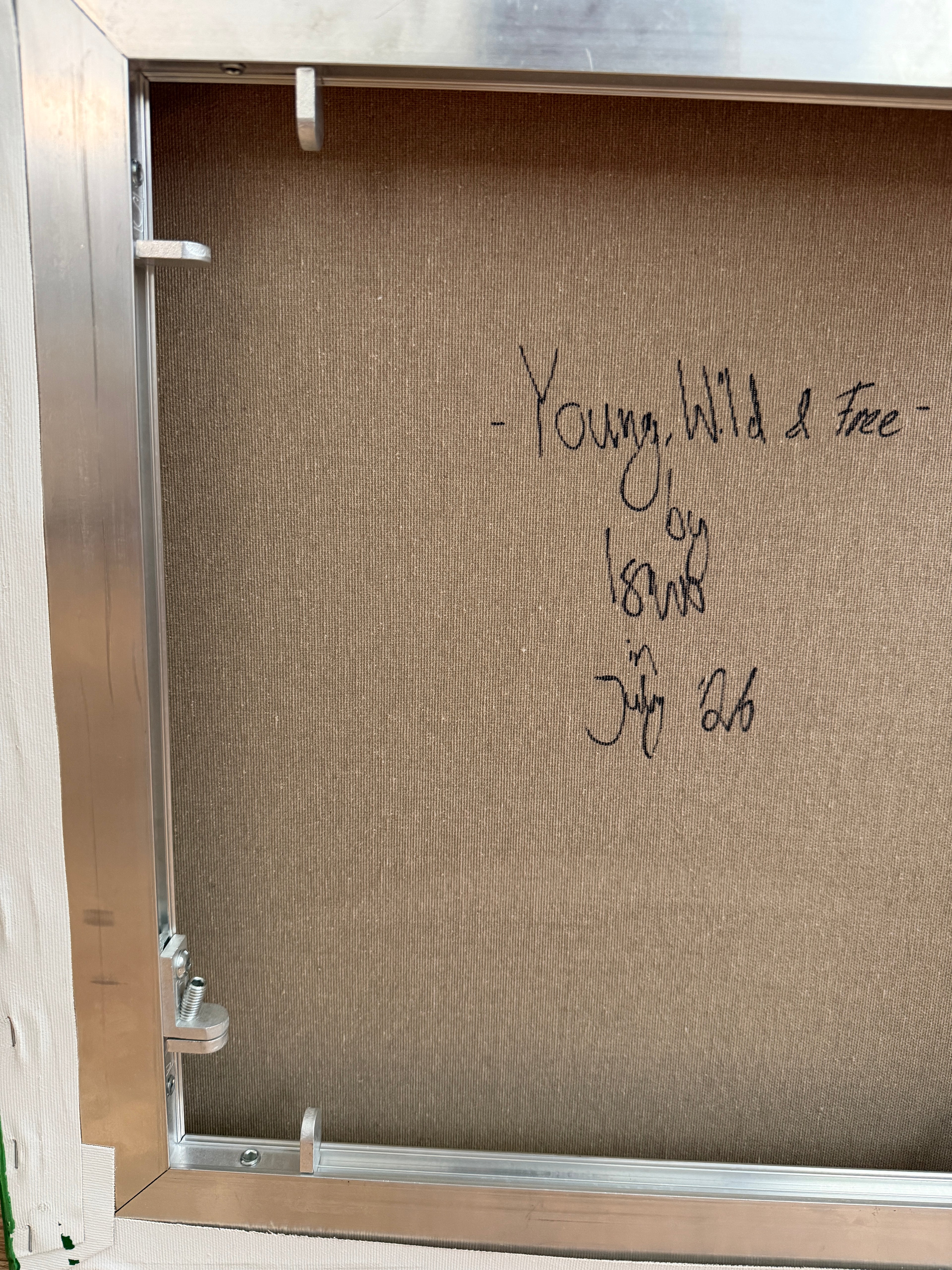YOUNG, WILD & FREE | ORIGINAL PAINTING