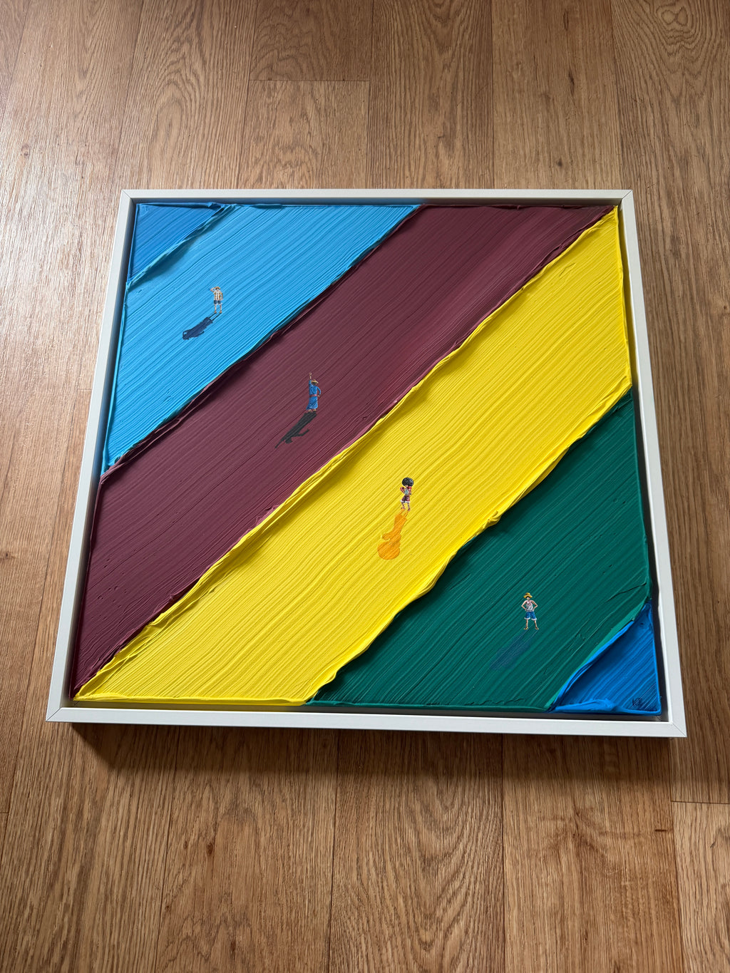 RAINBOW ROAD PRE | ORIGINAL PAINTING