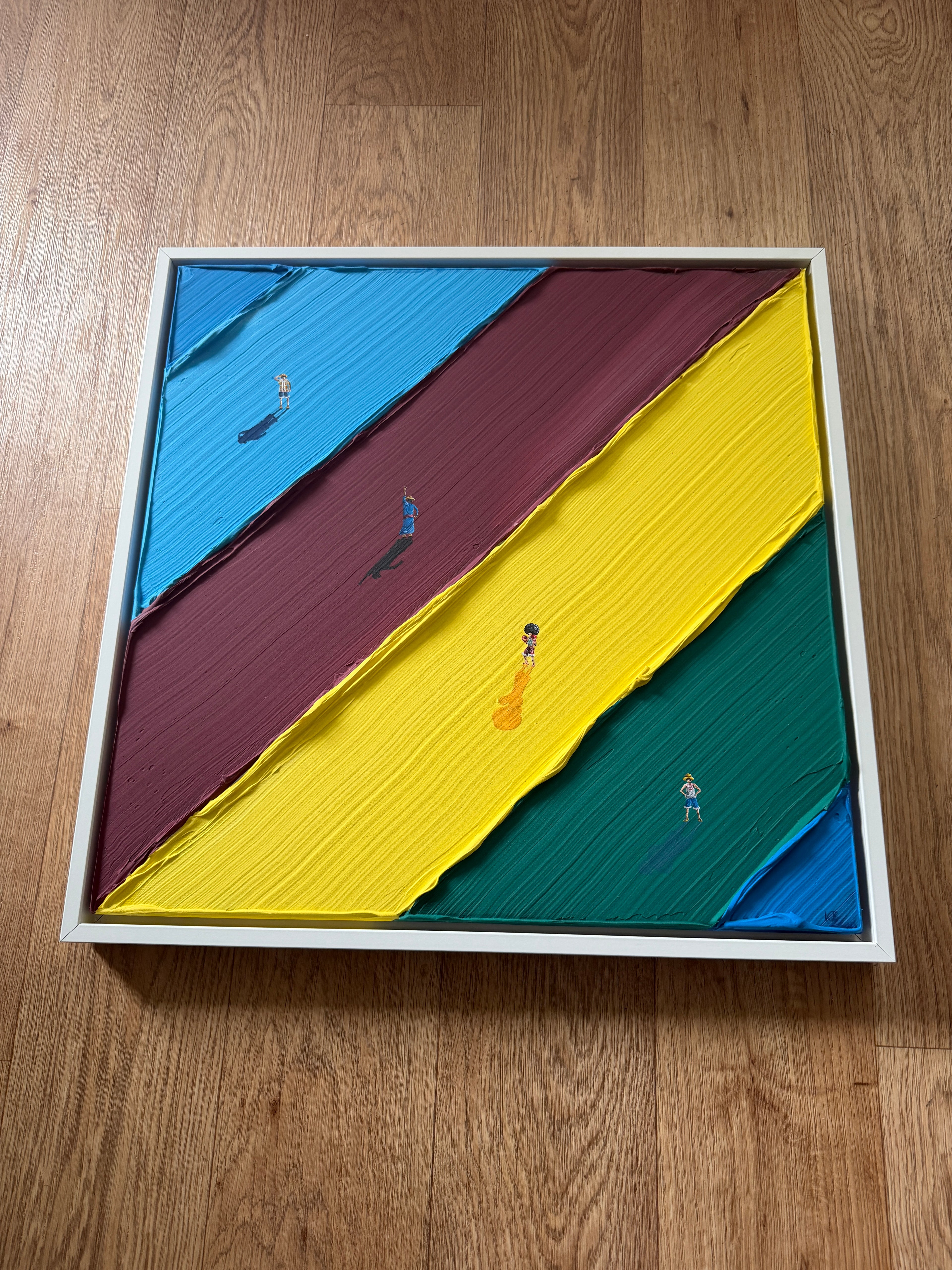RAINBOW ROAD PRE | ORIGINAL PAINTING