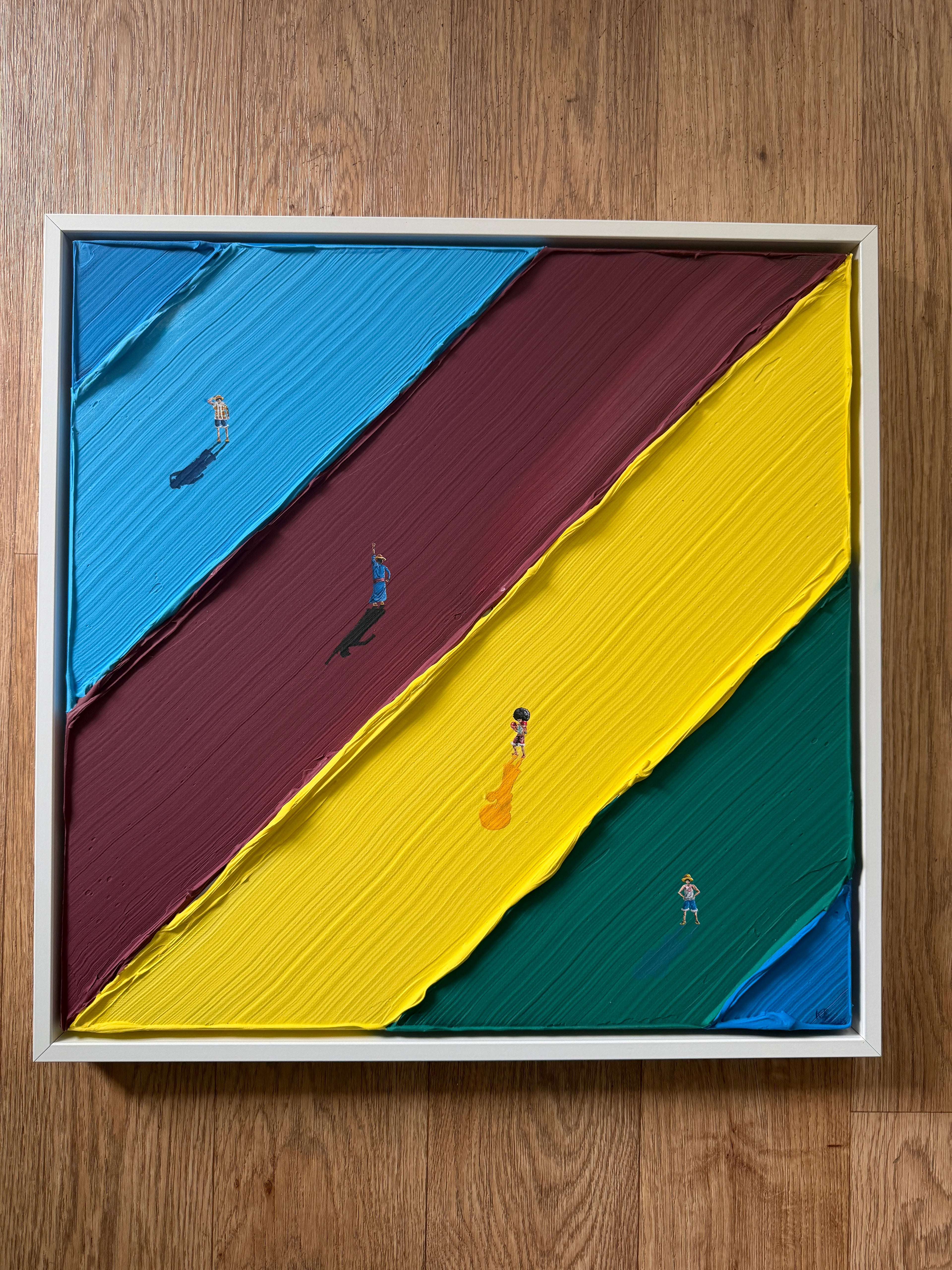 RAINBOW ROAD PRE | ORIGINAL PAINTING