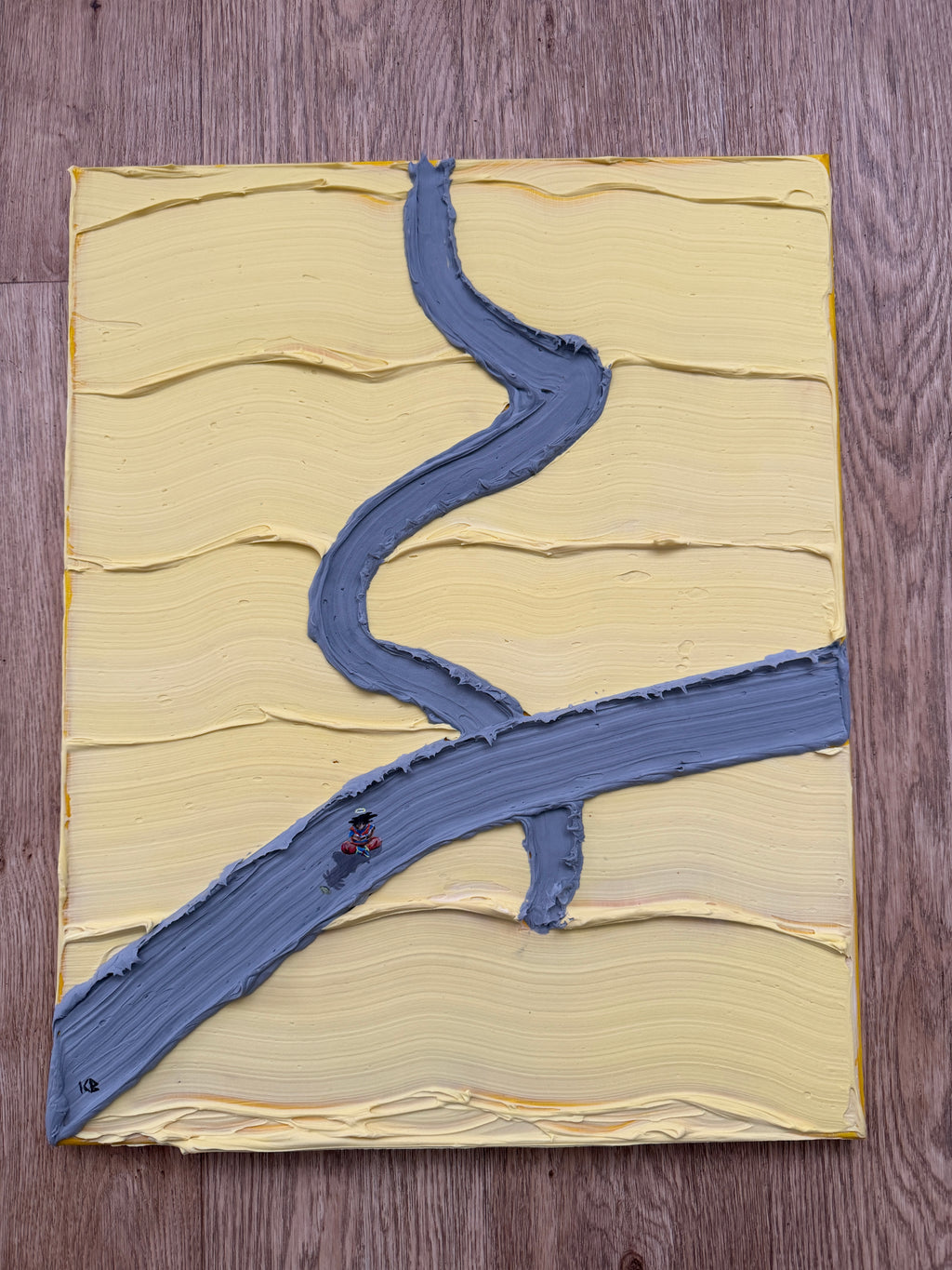 SNAKY ROAD | ORIGINAL PAINTING
