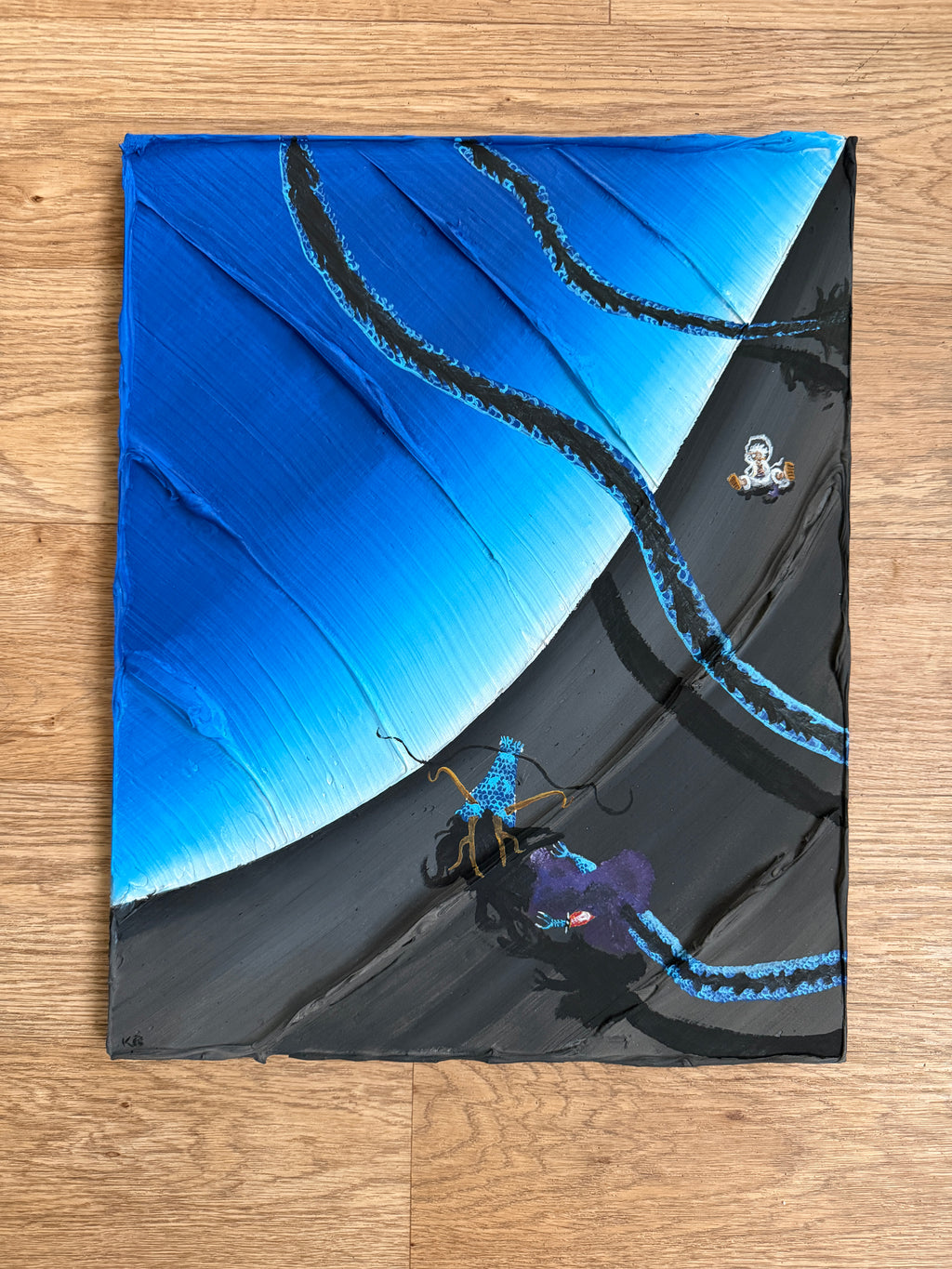 DRUMS OF LIBERATION | ORIGINAL PAINTING