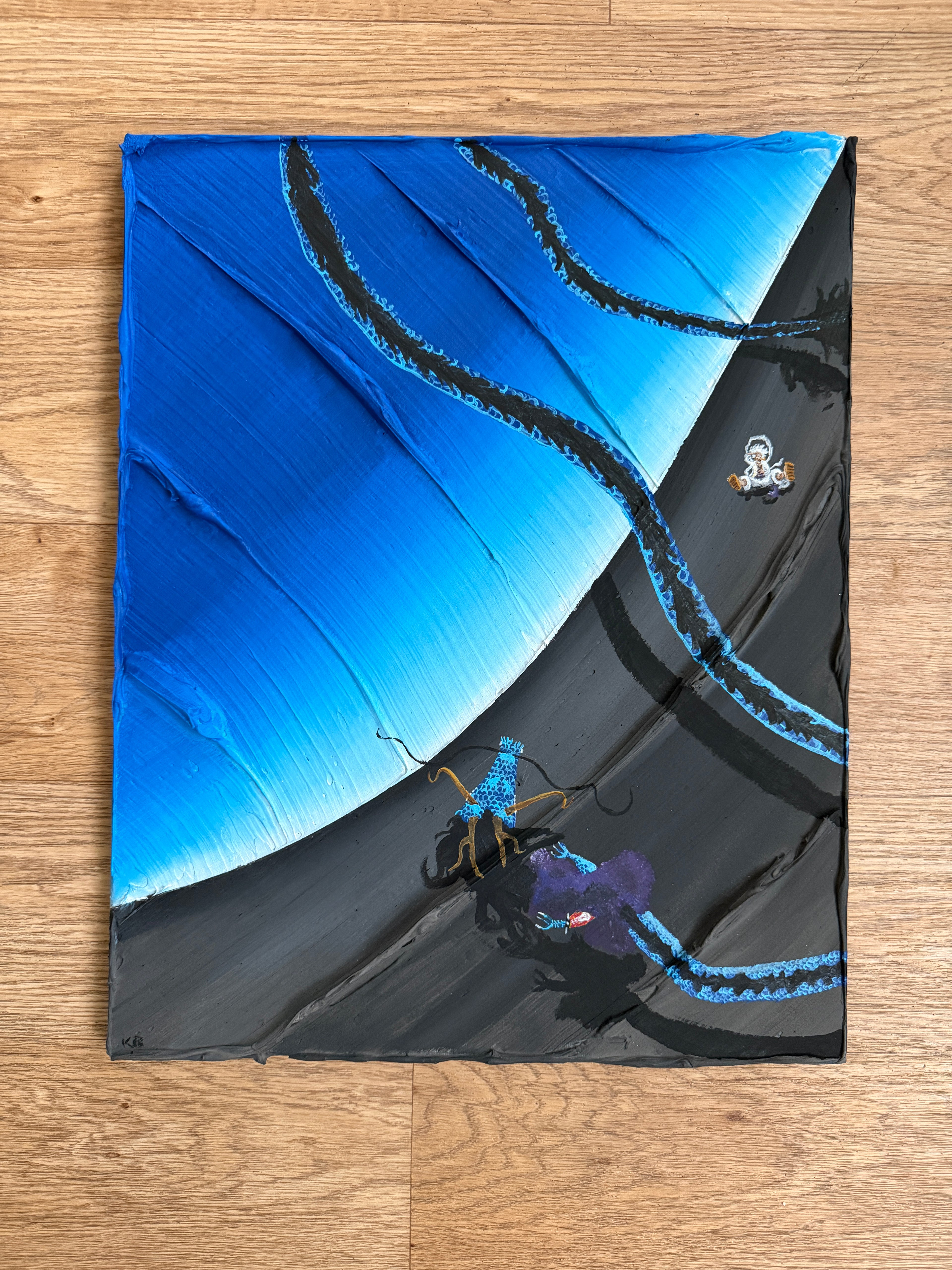 DRUMS OF LIBERATION | ORIGINAL PAINTING