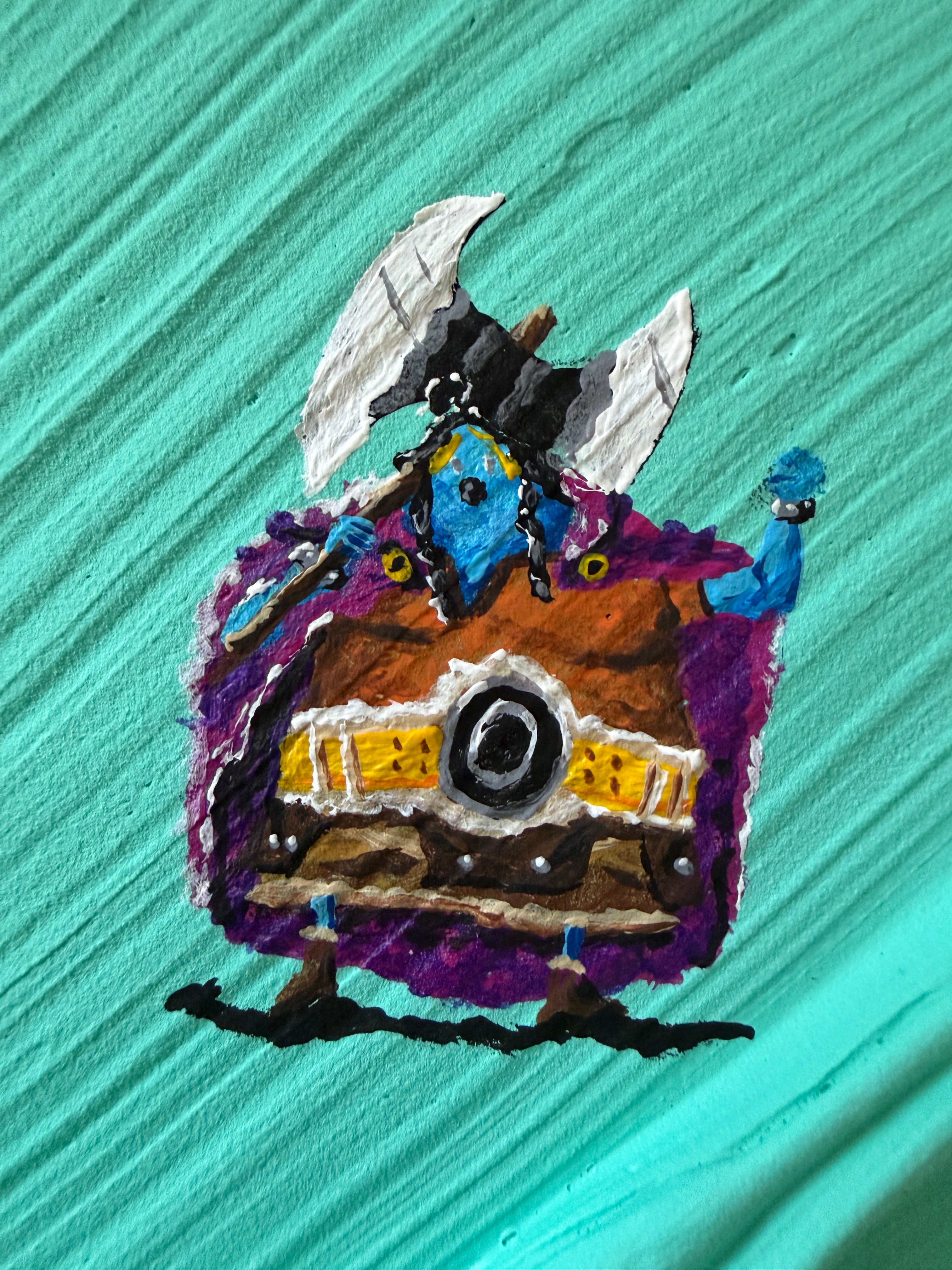 HELMSMAN | ORIGINAL PAINTING